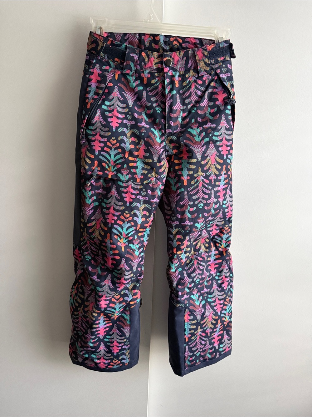 Kids Multicolor Patterned Snow Joggers - Unbranded